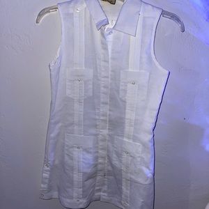 cute white beach dress